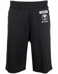 Спортивные шорты с логотипом Moschino