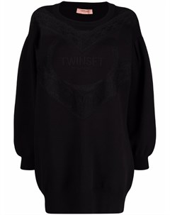 Платье толстовка с логотипом Twinset