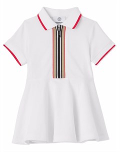 Платье рубашка с полосками Icon Stripe Burberry kids