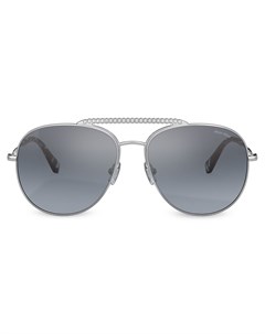 Декорированные солнцезащитные очки авиаторы Miu miu eyewear