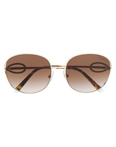 Солнцезащитные очки в массивной оправе Tiffany & co eyewear