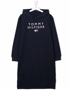 Платье толстовка с логотипом Tommy hilfiger junior
