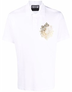 Рубашка поло с логотипом Versace jeans couture