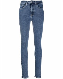 Джинсы скинни с завышенной талией Calvin klein jeans