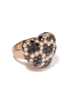 Кольцо Leopard из розового золота с бриллиантами Leo pizzo
