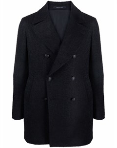 Двубортное пальто строгого кроя Tagliatore
