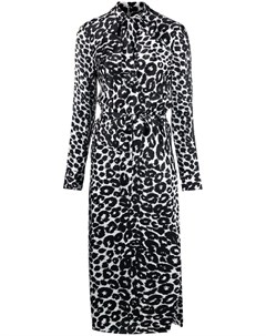 Платье миди с леопардовым принтом Tom ford