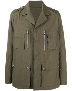 Куртка в стиле милитари с карманами Balmain