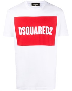 Футболка с круглым вырезом и логотипом Dsquared2