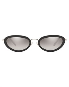 Солнцезащитные очки в оправе кошачий глаз Delice Miu miu eyewear