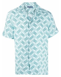 Рубашка с короткими рукавами и принтом Frescobol carioca