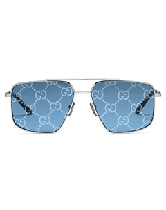 Солнцезащитные очки авиаторы с логотипом GG Gucci eyewear
