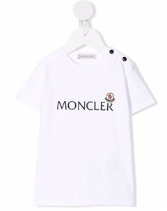 Футболка с логотипом Moncler enfant