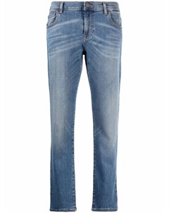 Узкие джинсы с заниженной талией Emporio armani