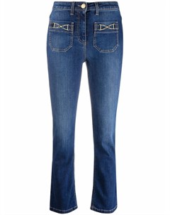 Расклешенные джинсы средней посадки Elisabetta franchi