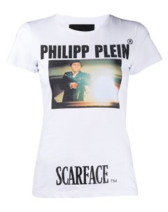 Футболка Scarface с принтом Philipp plein