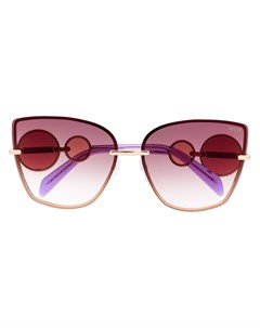 Солнцезащитные очки в оправе бабочка Emilio pucci