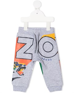 Спортивные брюки с графичным логотипом Kenzo kids