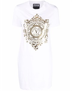 Платье футболка с логотипом Versace jeans couture