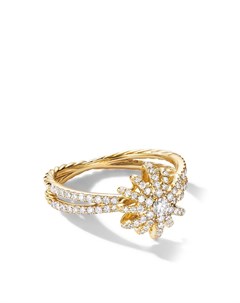 Кольцо Starburst из желтого золота с бриллиантами David yurman
