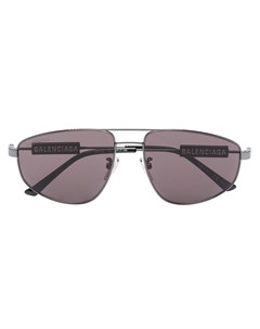 Солнцезащитные очки авиаторы с затемненными линзами Balenciaga eyewear