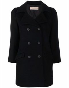 Двубортное пальто с укороченными рукавами Blanca vita