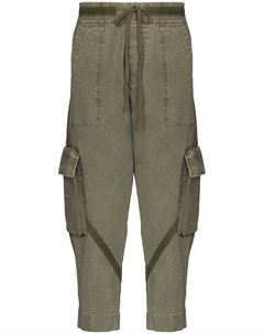 Укороченные брюки карго Greg lauren