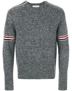 Пуловер с круглым вырезом и полосками Thom browne