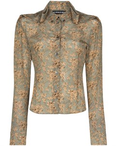 Блузка с цветочным принтом Y/project