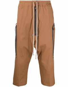 Укороченные брюки с карманами Rick owens