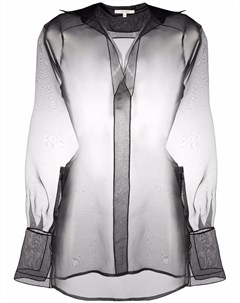 Прозрачная блузка с длинными рукавами Nensi dojaka