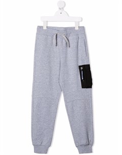 Спортивные брюки с контрастным карманом Moschino kids