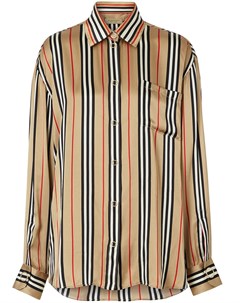 Рубашка оверсайз в полоску Icon Stripe Burberry