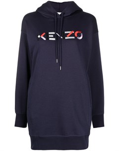 Худи с вышитым логотипом Kenzo