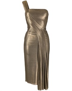 Платье с эффектом металлик Herve l. leroux