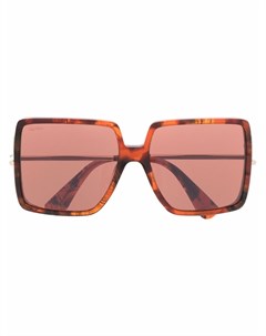 Солнцезащитные очки в квадратной оправе Max mara