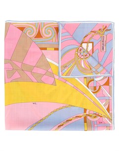 Платок с абстрактным принтом Emilio pucci