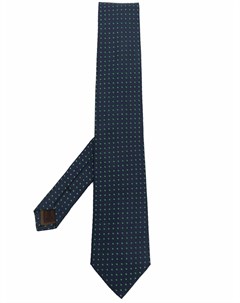Шелковый галстук с вышивкой Church's