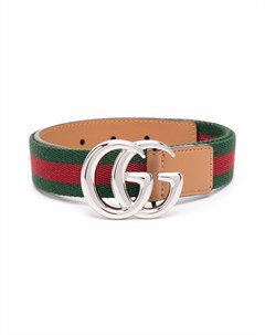 Ремень с пряжкой логотипом GG Gucci kids