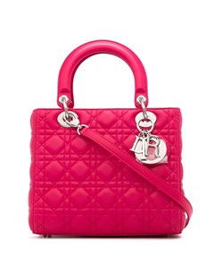 Мини сумка Lady Dior Cannage pre owned Christian dior