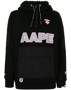 Худи на молнии с вышитым логотипом Aape by *a bathing ape®