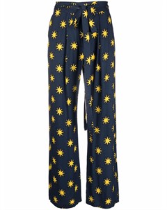 Прямые брюки Starry с принтом Alessandro enriquez