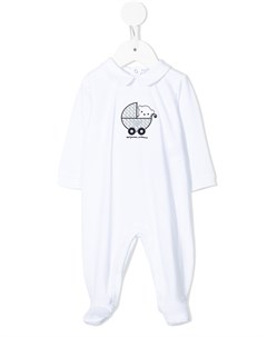 Пижама с вышитым логотипом Emporio armani kids