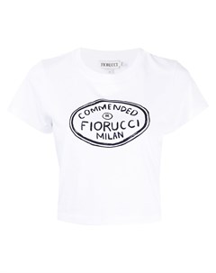 Укороченная футболка Illustrated Commended Fiorucci
