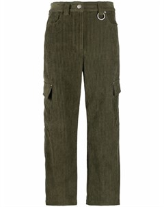 Вельветовые брюки с карманами Helmut lang