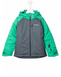 Куртка Snowshot в стиле колор блок с капюшоном Patagonia kids