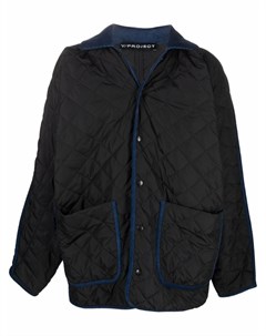 Стеганая куртка с контрастной окантовкой Y/project