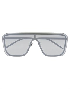 Солнцезащитные очки Shield в массивной оправе Saint laurent eyewear