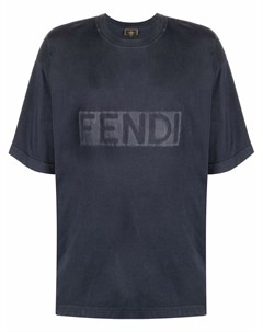 Футболка 1990 х годов с логотипом Fendi pre-owned