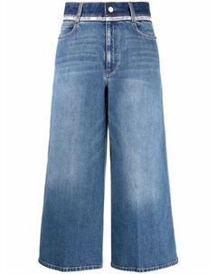Укороченные джинсы из органического хлопка Stella mccartney